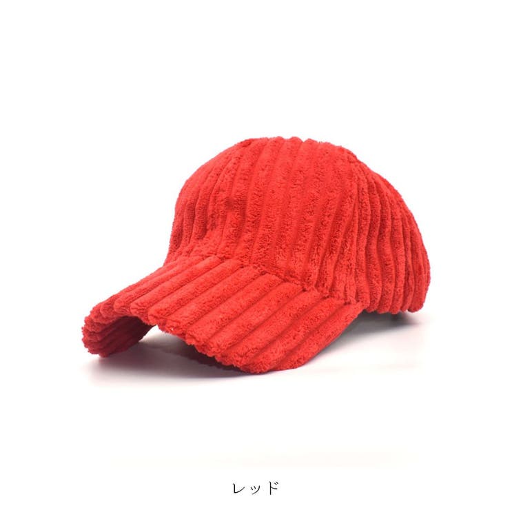 コーデのアクセントになるストライプデザインコーデュロイキャップ 冬 帽子 | maison de LATIR | 詳細画像20 