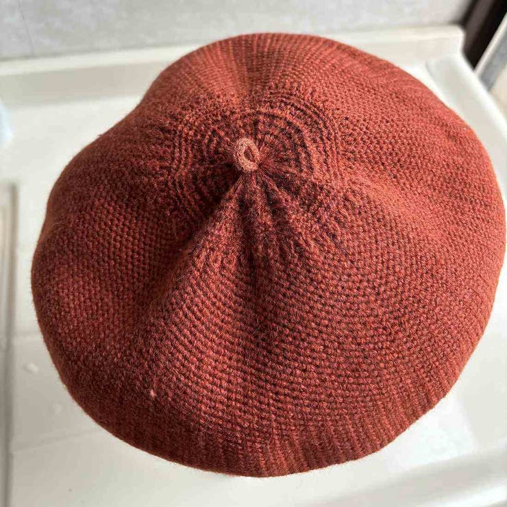 スッキリとしたシルエットが可愛いカラーニットベレー帽 秋 カジュアル | maison de LATIR | 詳細画像11 