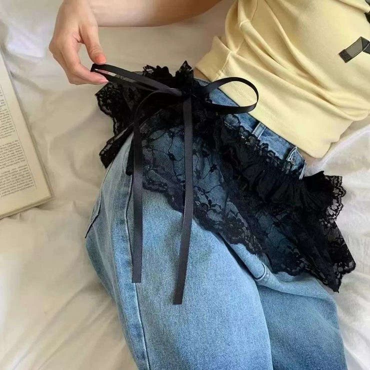 プラスワンが可愛い重ね履きスカート ラップスカート 秋冬ファッション | maison de LATIR | 詳細画像4 