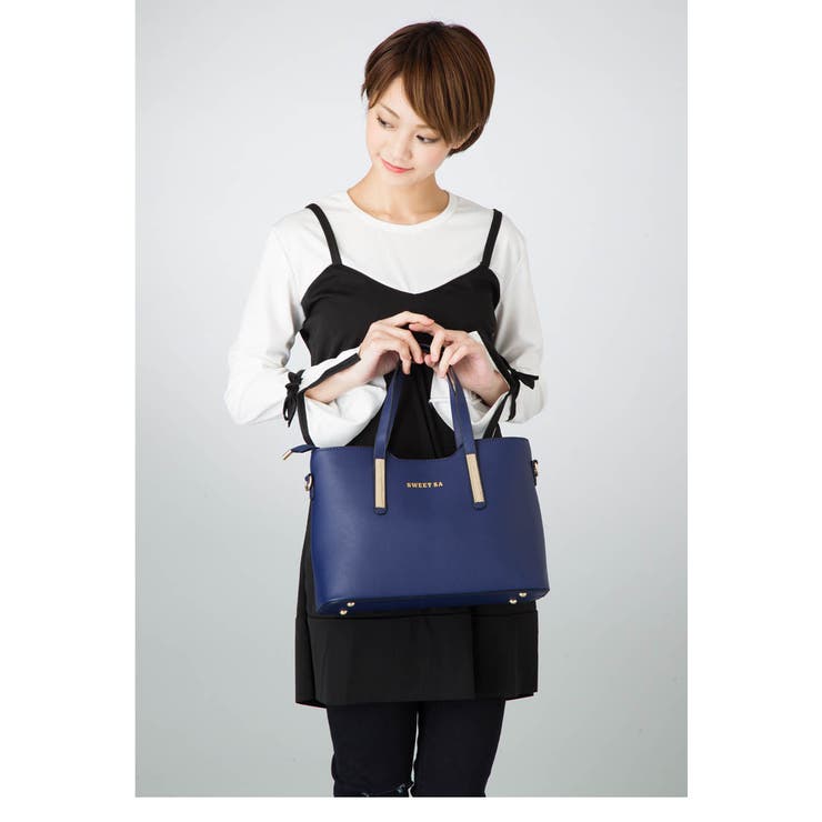 上品PUトートバッグ ショルダーバッグ ビジネスバッグ[品番
