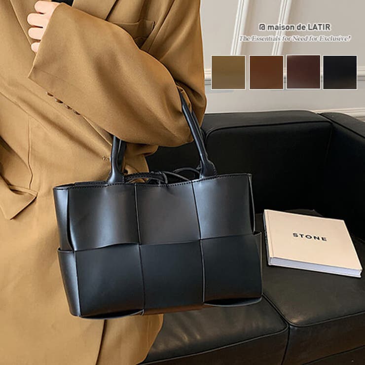 コーデに大人っぽさをプラスしてくれるBAG フェイクレザー トートバッグ[品番：MSDL0001809]｜maison de  LATIR（メゾンドラティール）のレディースファッション通販｜SHOPLIST（ショップリスト）