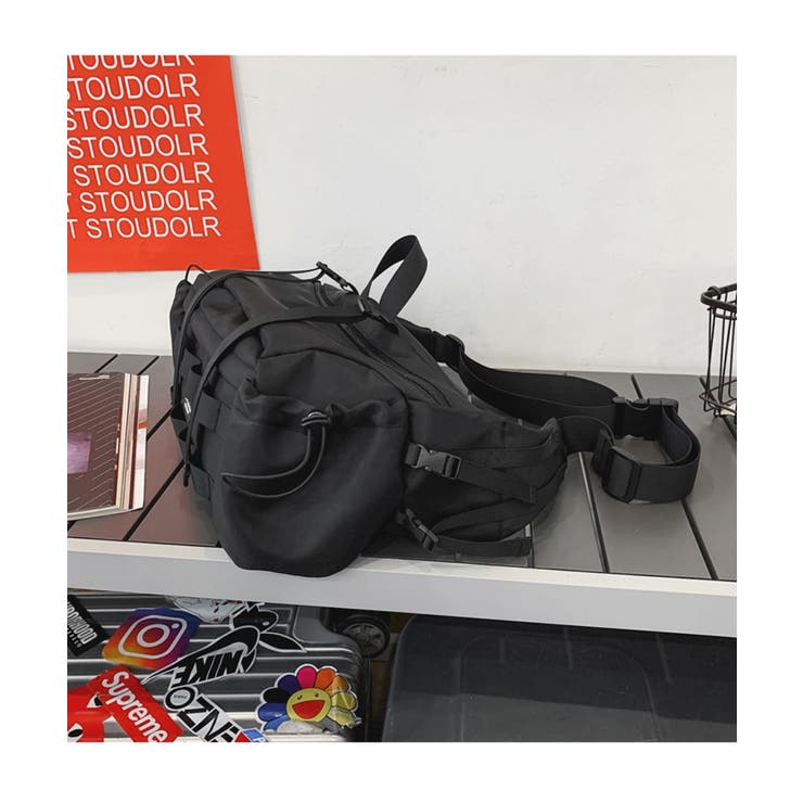 メンズ感が可愛いビッグショルダーバッグ メッセンジャーバッグ メンズも使える | maison de LATIR | 詳細画像6 