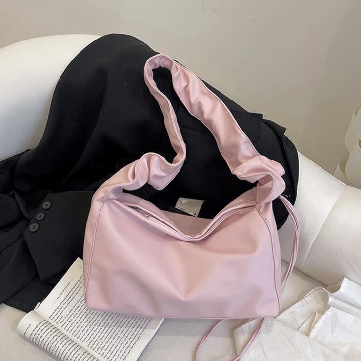 程よい光沢感のフリルギャザーバック | maison de LATIR | 詳細画像9 