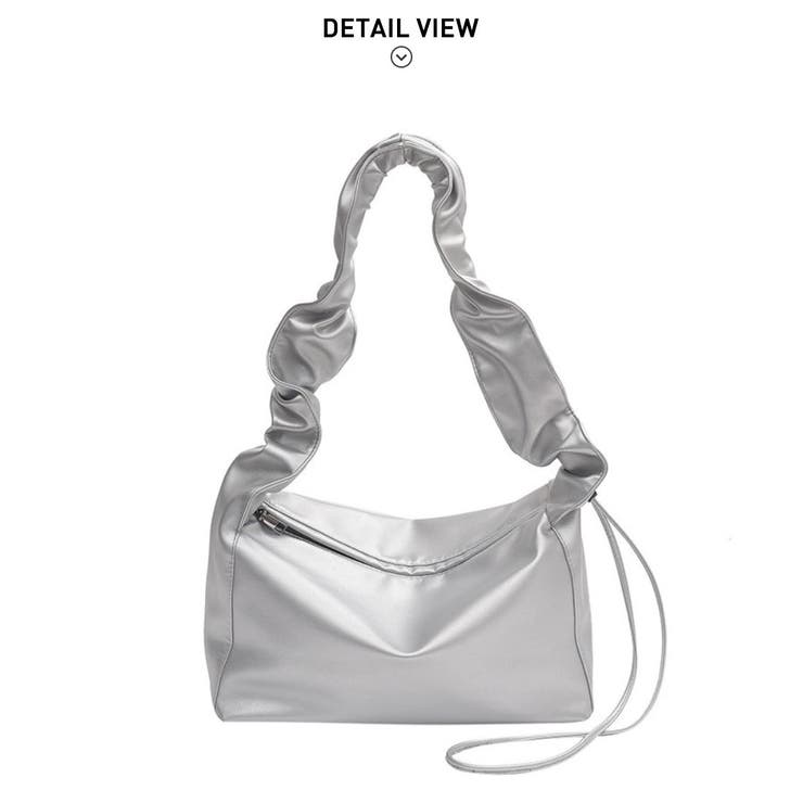 程よい光沢感のフリルギャザーバック | maison de LATIR | 詳細画像10 