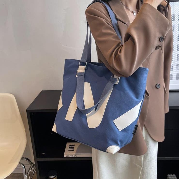 2wayキャンバストートバッグ バッグ トートバッグ | maison de LATIR | 詳細画像7 