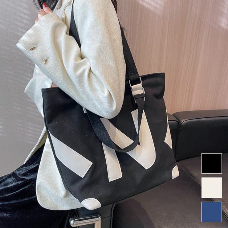 2wayキャンバストートバッグ バッグ トートバッグ | maison de LATIR | 詳細画像1 