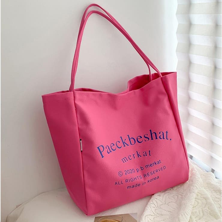 ピンク | おしゃれな大容量トートバッグ トートバッグ 大容量 | maison de LATIR