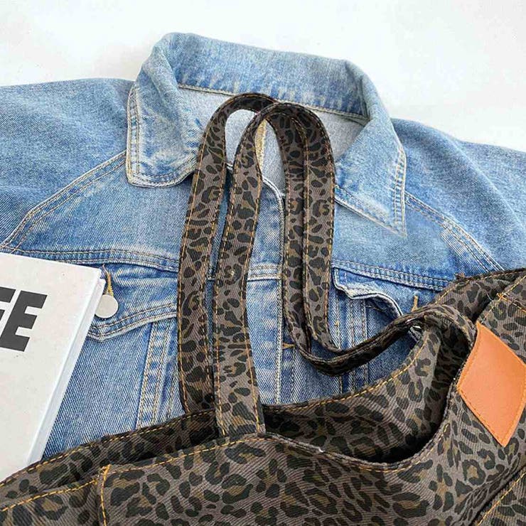 ★AelfricEden★ ヒョウ柄 大容量 ラージトートバッグ ri-bag-0365-c_main.jpg
