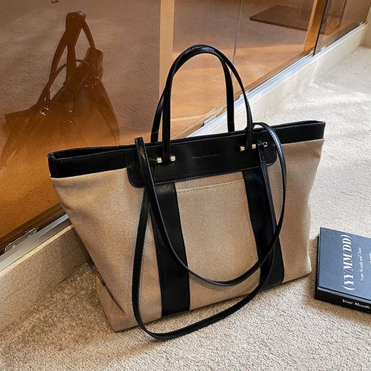 大容量2wayトートバッグ ハンドバッグ 肩掛け | maison de LATIR | 詳細画像9 