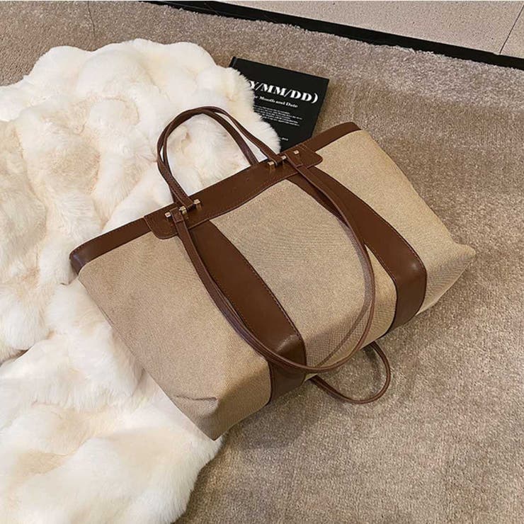 大容量2wayトートバッグ ハンドバッグ 肩掛け | maison de LATIR | 詳細画像12 