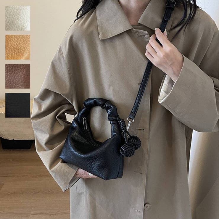 トレンドのミニショルダーバッグ 2way ハンドバッグ | maison de LATIR | 詳細画像1 