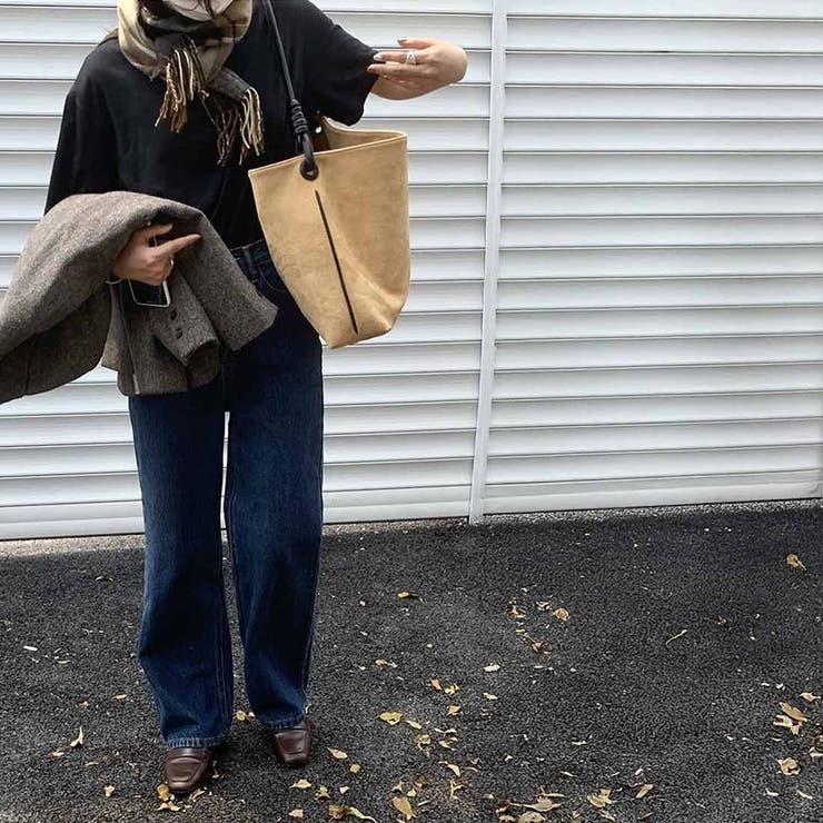 A4サイズ対応スエード調トートバッグ 2way トートバッグ | maison de LATIR | 詳細画像4 