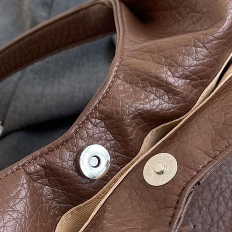 柔らかいフェイクレザートートバッグ トートバッグ ショルダーバッグ | maison de LATIR | 詳細画像11 