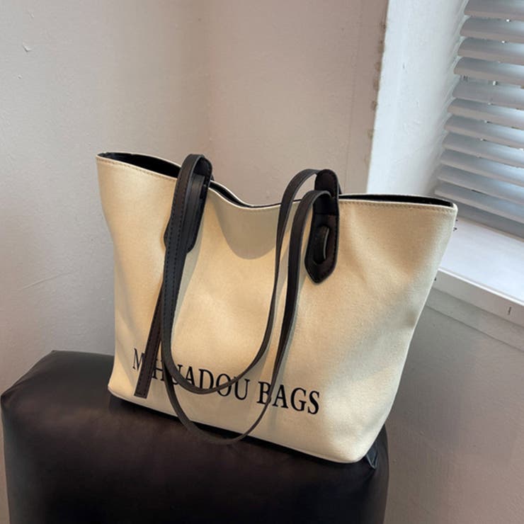 たっぷり収納できて幅広いシーンで活躍するトートバッグ ファッション雑貨 鞄 | maison de LATIR | 詳細画像5 