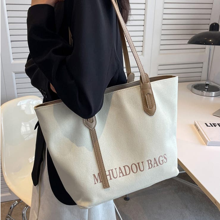 たっぷり収納できて幅広いシーンで活躍するトートバッグ ファッション雑貨 鞄 | maison de LATIR | 詳細画像8 