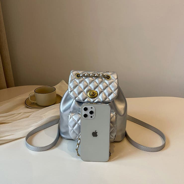 フォルムが可愛い2wayリュック チェーンショルダーバッグ 高見え | maison de LATIR | 詳細画像10 