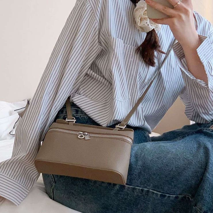 ふんわり上品なショルダーバッグ ファッション雑貨 鞄 | maison de LATIR | 詳細画像8 