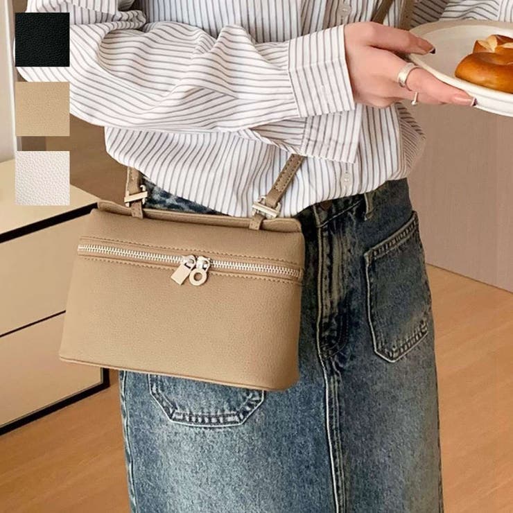 ふんわり上品なショルダーバッグ ファッション雑貨 鞄 | maison de LATIR | 詳細画像1 