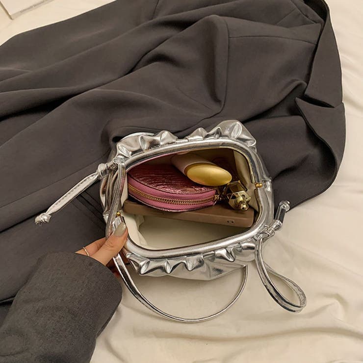 シーズンレスに活躍する巾着ショルダーバッグ 鞄 ファッション雑貨 | maison de LATIR | 詳細画像12 