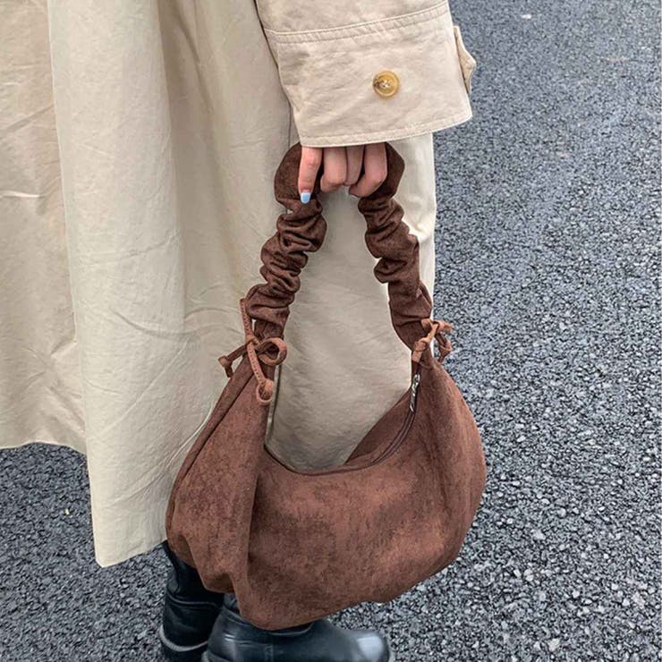秋冬コーデを格上げスエードシャーリングバッグ 鞄 バッグ | maison de LATIR | 詳細画像3 