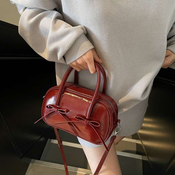 小さくても頼れる、大人かわいいリボンショルダーバッグ 鞄 ファッション雑貨 | maison de LATIR | 詳細画像4 