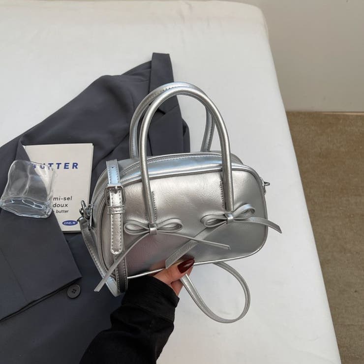 小さくても頼れる、大人かわいいリボンショルダーバッグ 鞄 ファッション雑貨 | maison de LATIR | 詳細画像10 