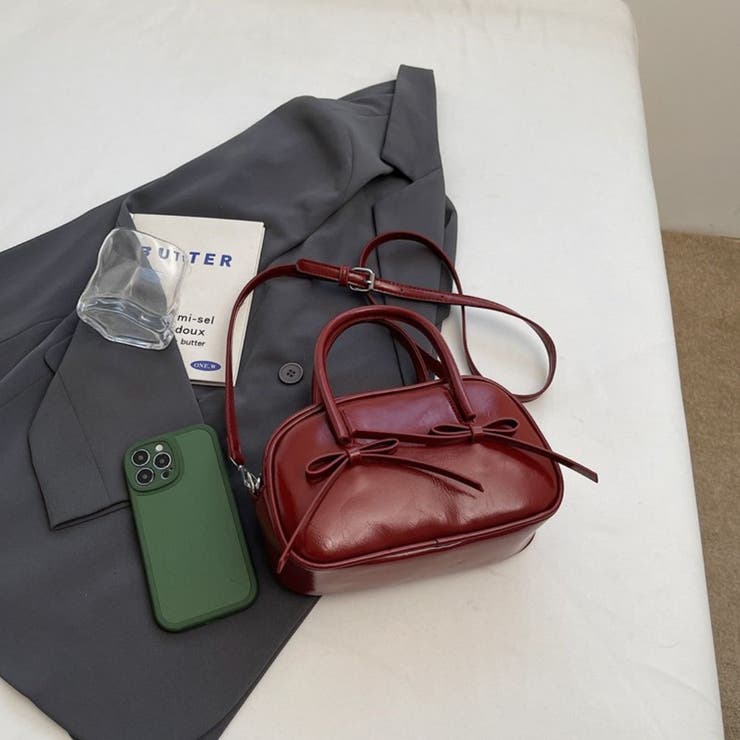 小さくても頼れる、大人かわいいリボンショルダーバッグ 鞄 ファッション雑貨 | maison de LATIR | 詳細画像14 