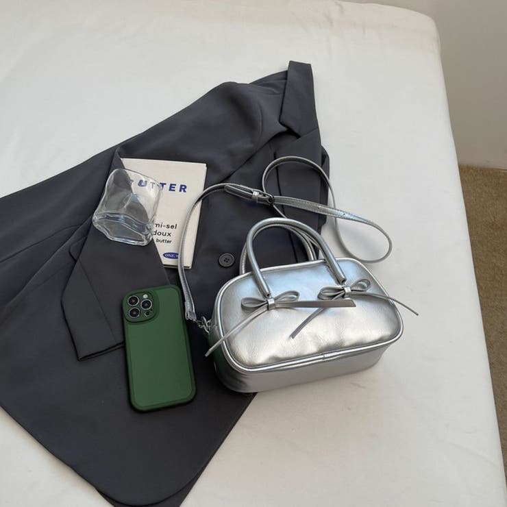 小さくても頼れる、大人かわいいリボンショルダーバッグ 鞄 ファッション雑貨 | maison de LATIR | 詳細画像15 