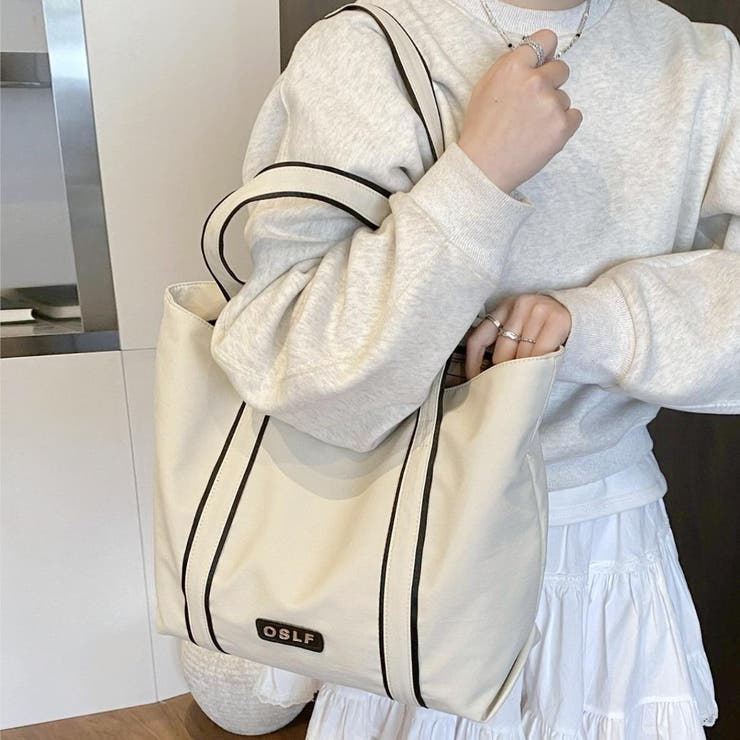 上品見えカジュアルビッグトートバッグ 春 春服 | maison de LATIR | 詳細画像4 
