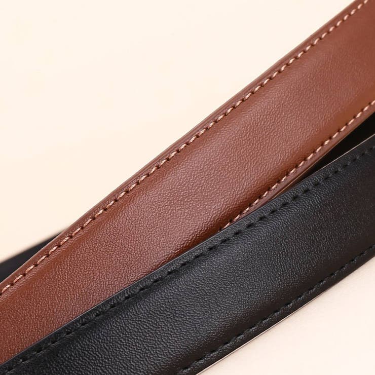 長く愛用したくなるスクエアバックル本革ベーシックベルト アクセサリー ファッショ… | maison de LATIR | 詳細画像13 