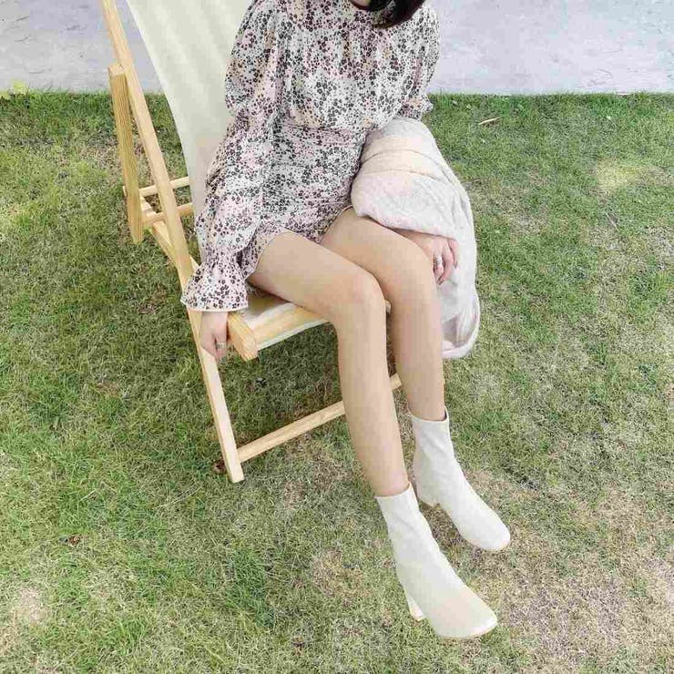 歩きやすくさりげなくスタイルアップできるバックジップブーツ 靴 シューズ | maison de LATIR | 詳細画像8 