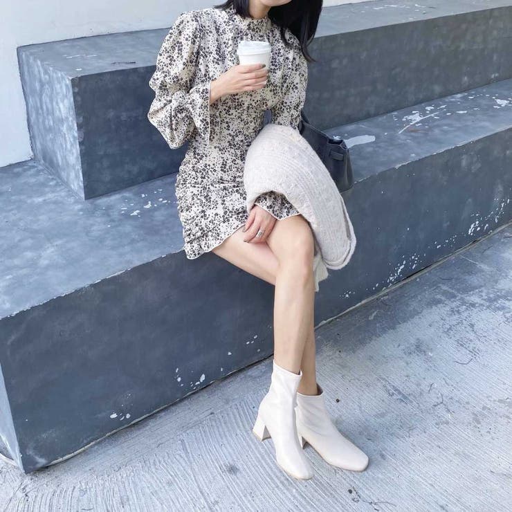 歩きやすくさりげなくスタイルアップできるバックジップブーツ 靴 シューズ | maison de LATIR | 詳細画像10 