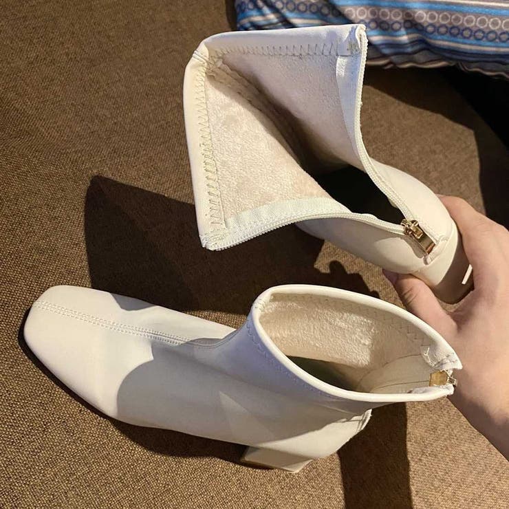 歩きやすくさりげなくスタイルアップできるバックジップブーツ 靴 シューズ | maison de LATIR | 詳細画像13 