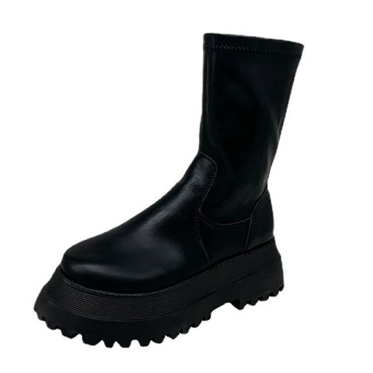 さっと履くだけで旬の足元にショートブーツ 秋冬 エンジニア | maison de LATIR | 詳細画像12 