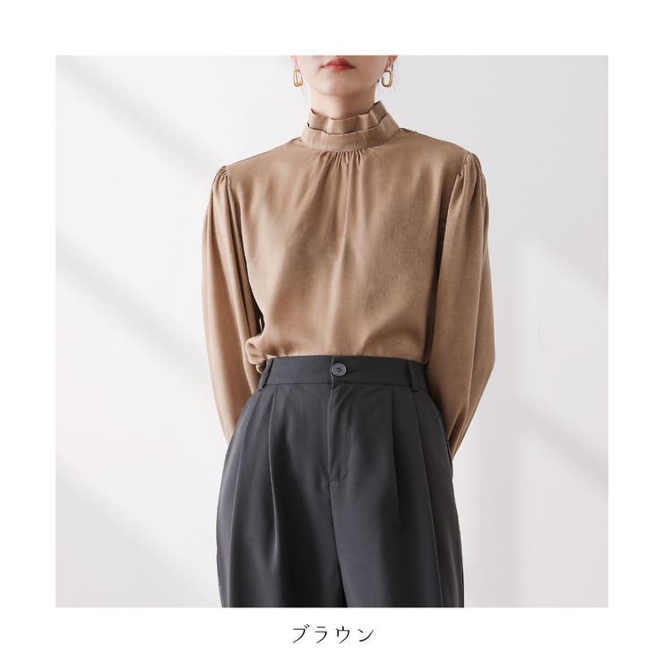 MEDI DAY DREAM SHEER SHIRT ブラウン ayumi | . . . MEDI DAY DREAM SHEER SHIRT シーズンテーマに