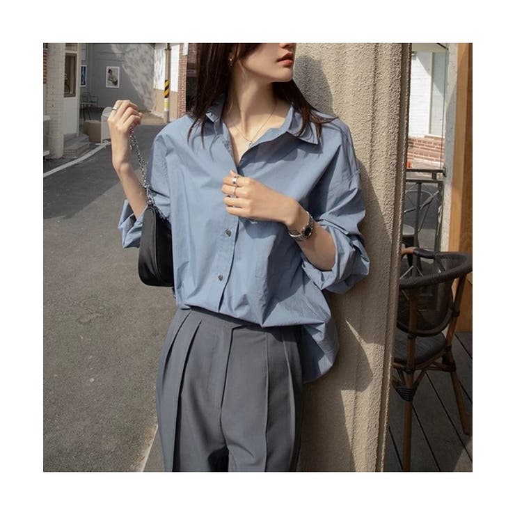 オーバーサイズシャツトップスシャツブラウスレディースデザイン夏夏服夏きれいめカジュアル大きいサイズゆったりおしゃれカジュアル