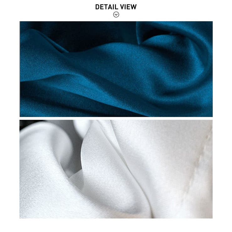 サテン素材でかっこよく着られる大人シャツ サテン オンオフ問わず使える | maison de LATIR | 詳細画像8 