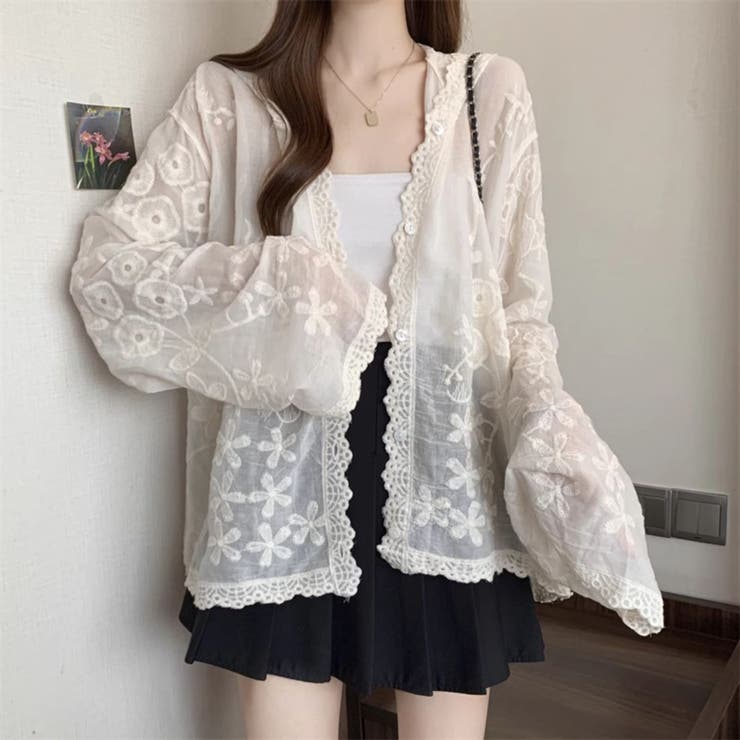 UVや冷房対策にもおすすめなブルゾン 羽織 ライトアウター | maison de LATIR | 詳細画像2 