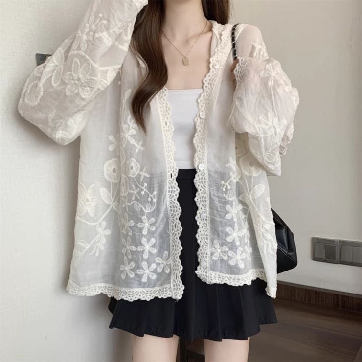 UVや冷房対策にもおすすめなブルゾン 羽織 ライトアウター | maison de LATIR | 詳細画像5 