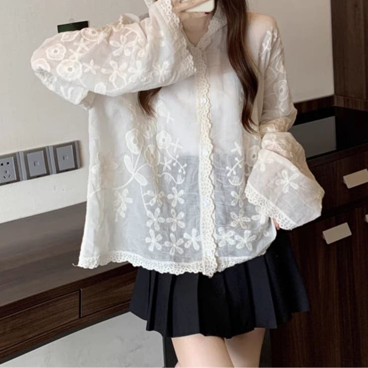 UVや冷房対策にもおすすめなブルゾン 羽織 ライトアウター | maison de LATIR | 詳細画像8 