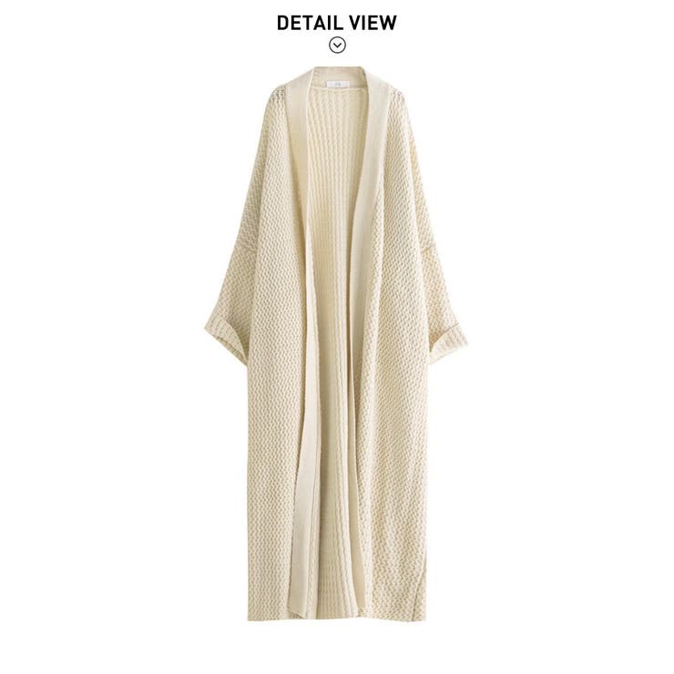ゆったり感が可愛いロングニットカーディガン ニット ロングニット | maison de LATIR | 詳細画像11 