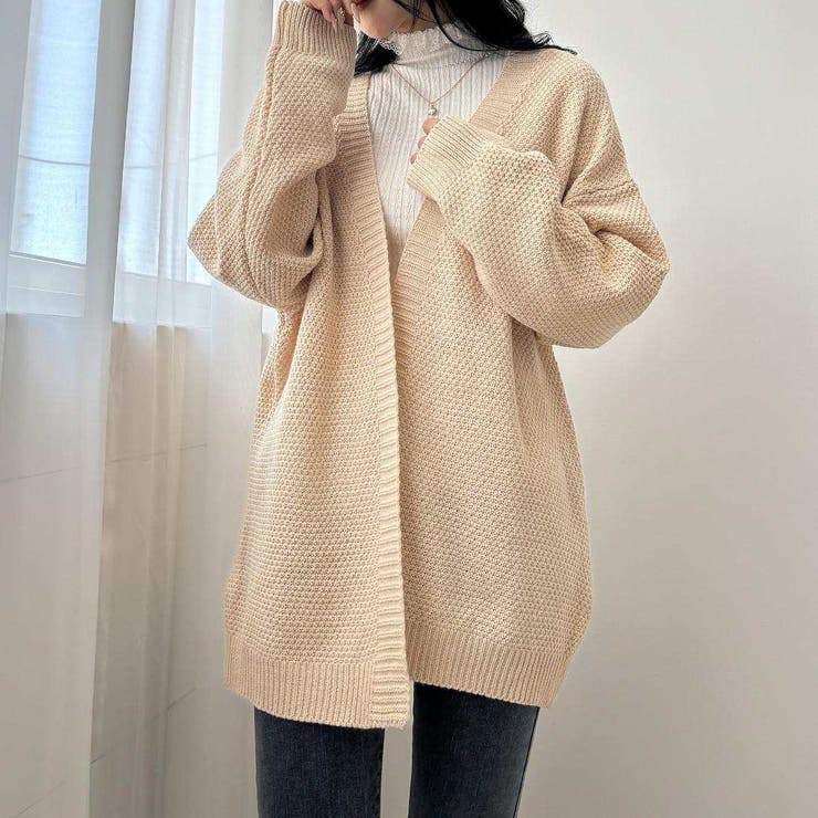 上品に高見え大人フェミニンスタイルに仕上げるクロップドスリーブカーディガン 羽織… | maison de LATIR | 詳細画像4 