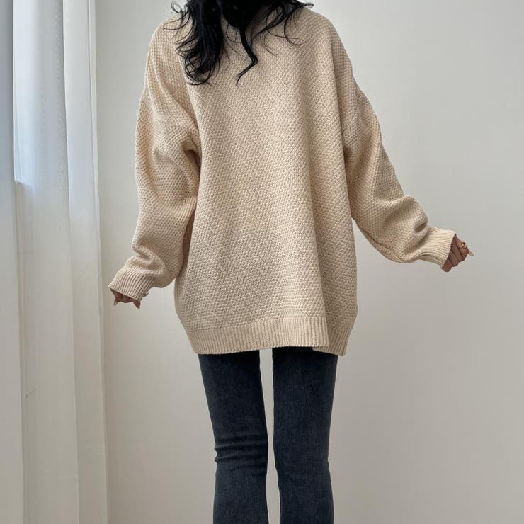 上品に高見え大人フェミニンスタイルに仕上げるクロップドスリーブカーディガン 羽織… | maison de LATIR | 詳細画像6 