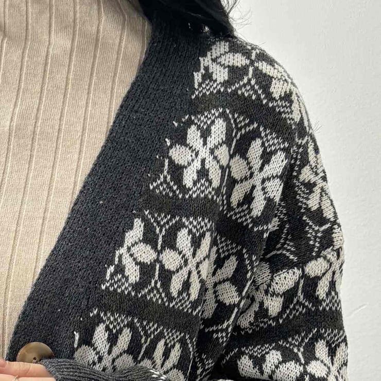 ゆったりしたサイズ感が大人のこなれ感を演出するロングカーディガン トップス コー… | maison de LATIR | 詳細画像5 