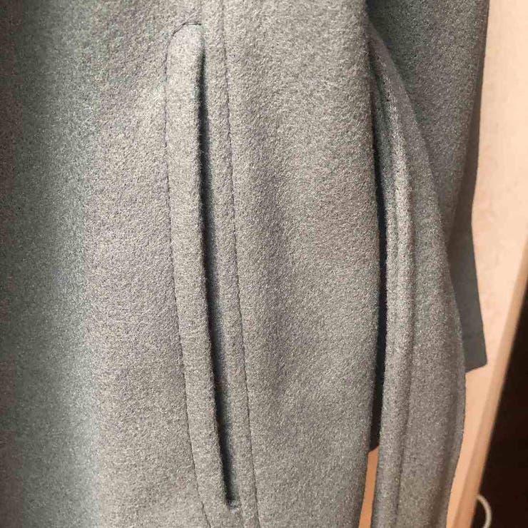 羽織るだけで大人っぽく着こなせる襟付きガウンコート ロングコート チェスターコート | maison de LATIR | 詳細画像7 