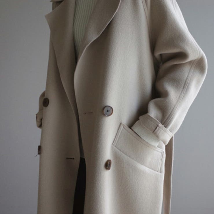 幅広いスタイリングにマッチするトレンチコート アウター コート | maison de LATIR | 詳細画像7 