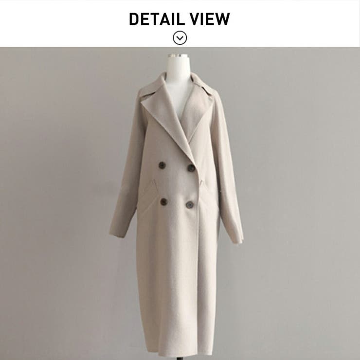 幅広いスタイリングにマッチするトレンチコート アウター コート | maison de LATIR | 詳細画像28 