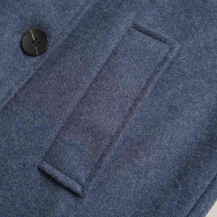 ウールライク トレンチコート ダブルブレスト | maison de LATIR | 詳細画像8 