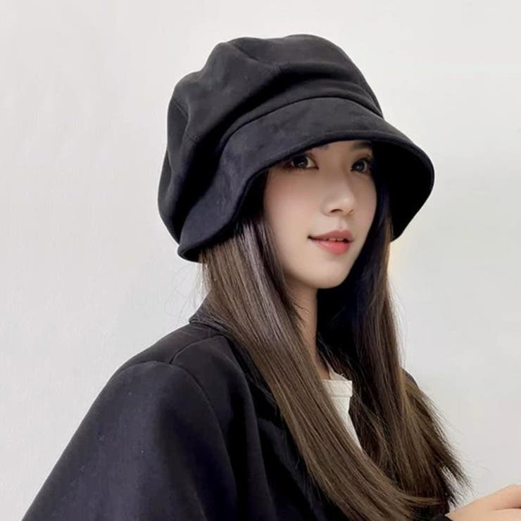 マットな素材感と抜け感のキャスケット 帽子 キャップ | maison de LATIR | 詳細画像4 