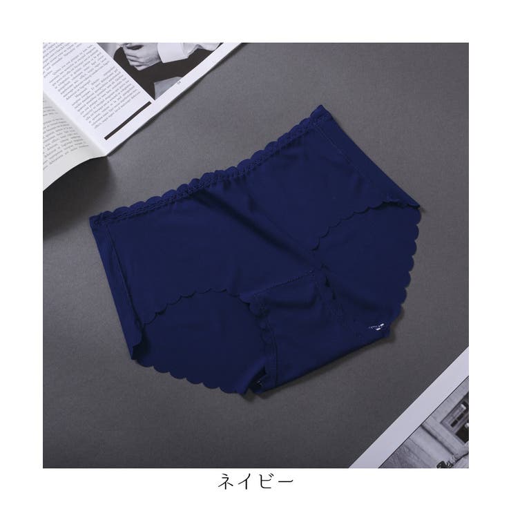 くすみ色 スカラップ ショーツ | maison de LATIR | 詳細画像10 